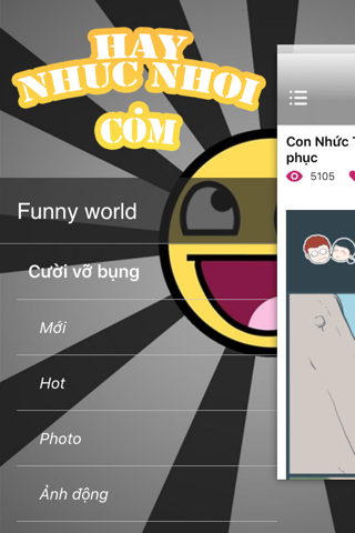 HayNhucNhoi - Tổng hợp nội dung Haynhucnhoi.tv screenshot 2