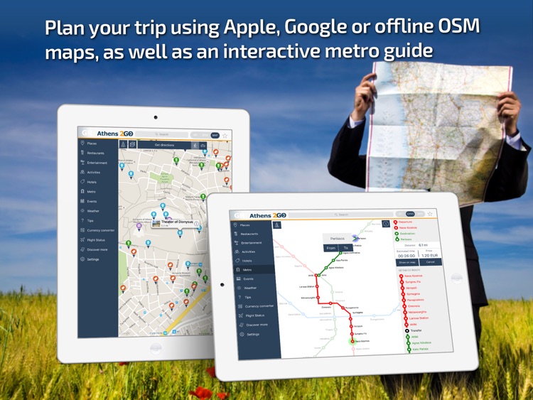 Athens Travel Guide & offline city map screenshot-3