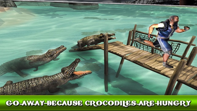 Crocodile Attack - Simulator 3D(圖2)-速報App
