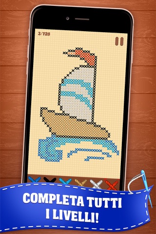 Cross Stitching Puzzle 2 screenshot 3