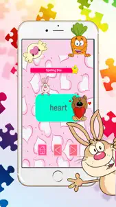 Valentine Word Search Puzzles for Kids of All Ages screenshot #2 for iPhone