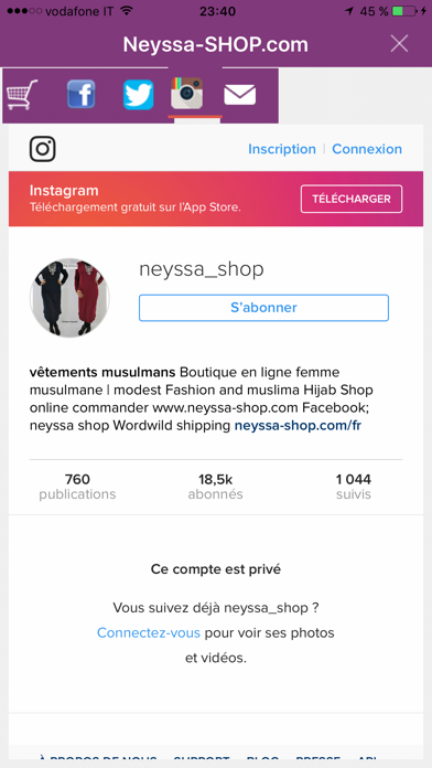 Screenshot #3 pour La boutique Neyssa-SHOP.com