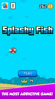 splashy fish - adventure of flappy tiny bird fish iphone screenshot 2