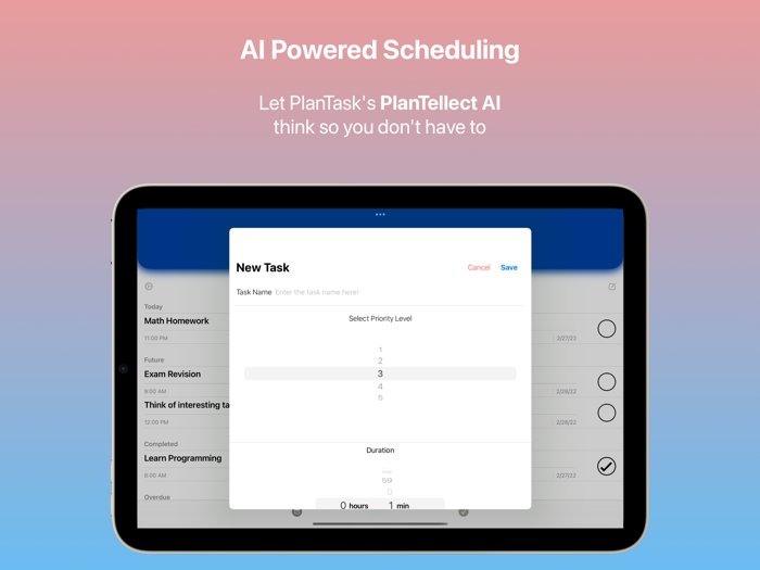 PlanTask - Schedule Planner