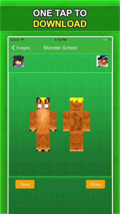 Herobrine Skins for Minecraft Download