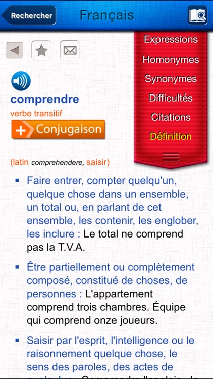 French dictionary