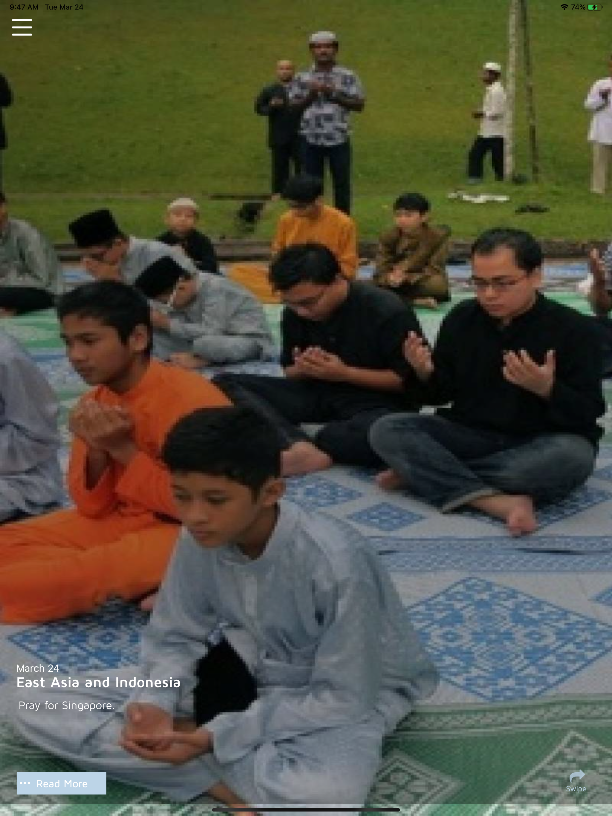 10/10 Prayer and Fasting