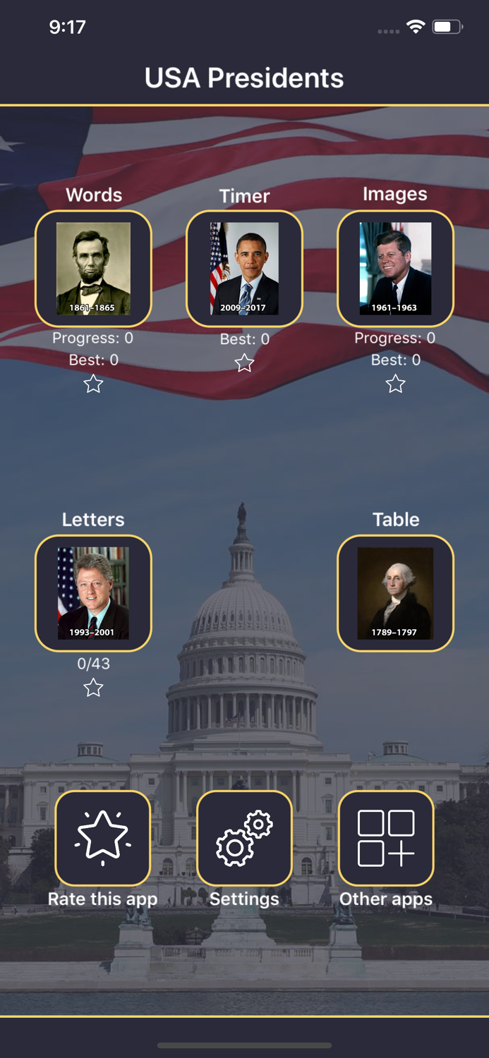 US Presidents - Quiz