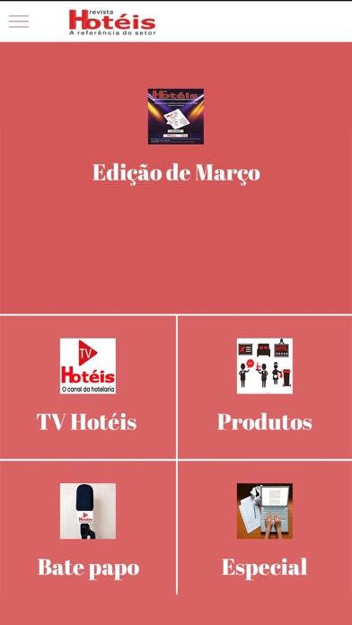 Revista Hotéis Screenshot