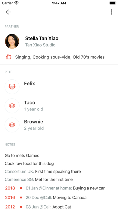 CarbonTies Screenshot