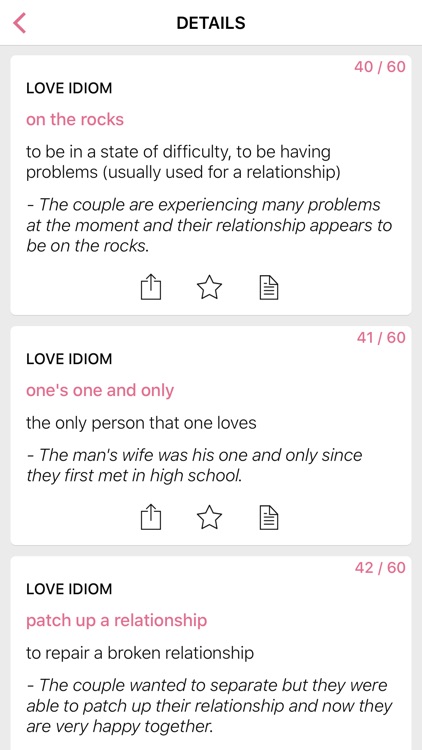Love Eyes idioms in English