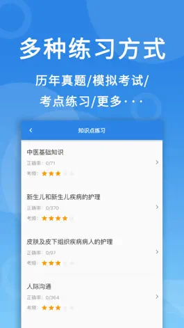 Game screenshot 微易用护师医考题库 apk