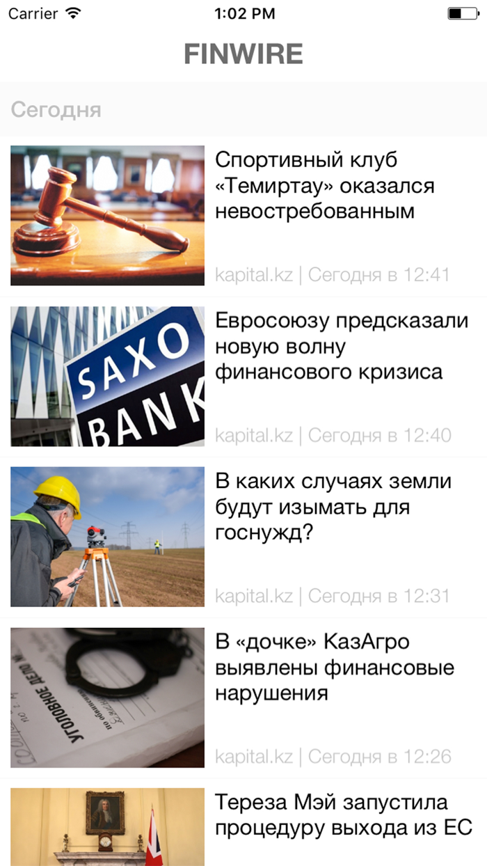 Finwire - свежие новости о финансах