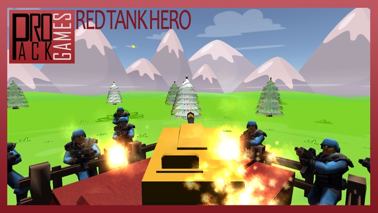 Red Tank hero lite : Trigger the pocket bomb army screenshot-4