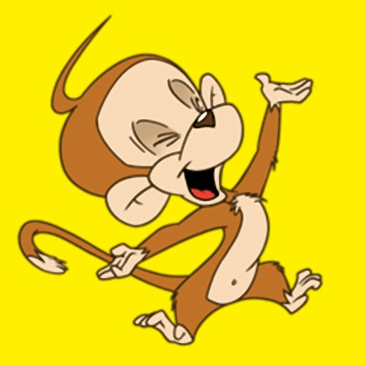 Stupid Monkey - Cute stickers for iMessage icon