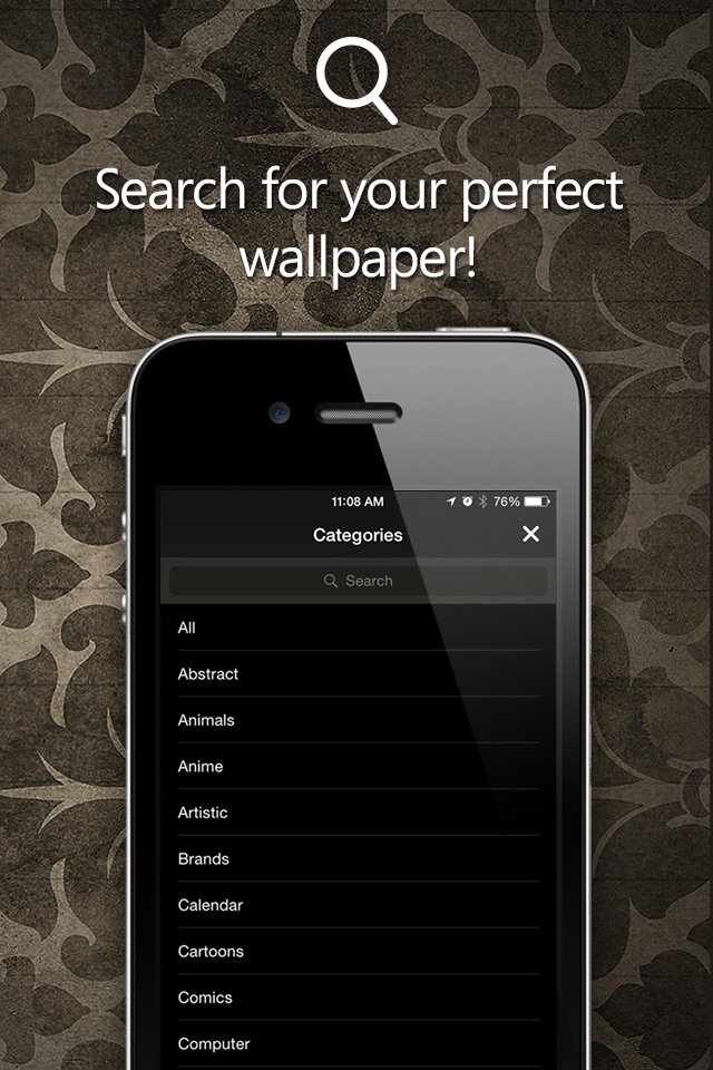 Wallpapers HD Gold for iPhone, iPod and iPad screenshot 2