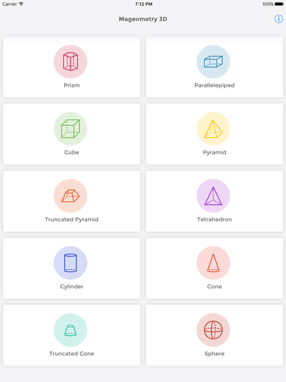 Screenshot #4 pour Mageometry 3D - Solid Geometry Solver