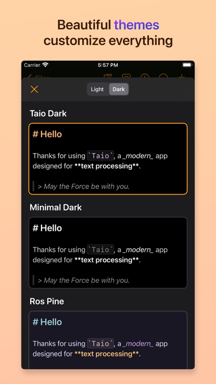 Taio - Markdown & Text Actions screenshot-3