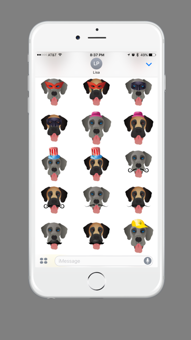 Great Dane Emoji Screenshot 3 - AppWisp.com Great Dane Emoji Screenshot 3 - AppWisp.com