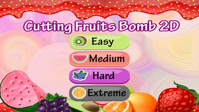 Cutting Fruits Bomb 2D