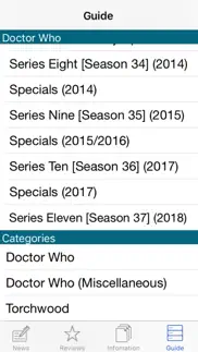 nitas - doctor who news iPhone Captures Décran 1