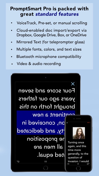 PromptSmart Pro - The Smartest Teleprompter (Eng) screenshot-3