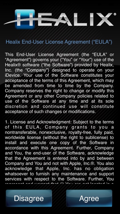 Healix Corporate App