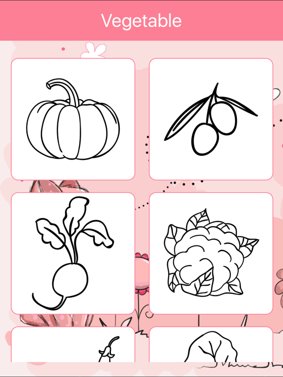 Screenshot #6 pour Livre à colorier de fruits et légumes