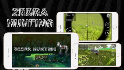 Screenshot #1 pour 3D Hunting Zebra - Wild Hunter with Sniper