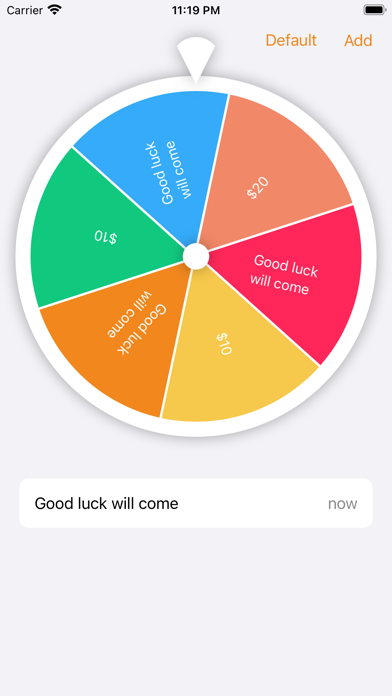 Big Prize Wheel Screenshot