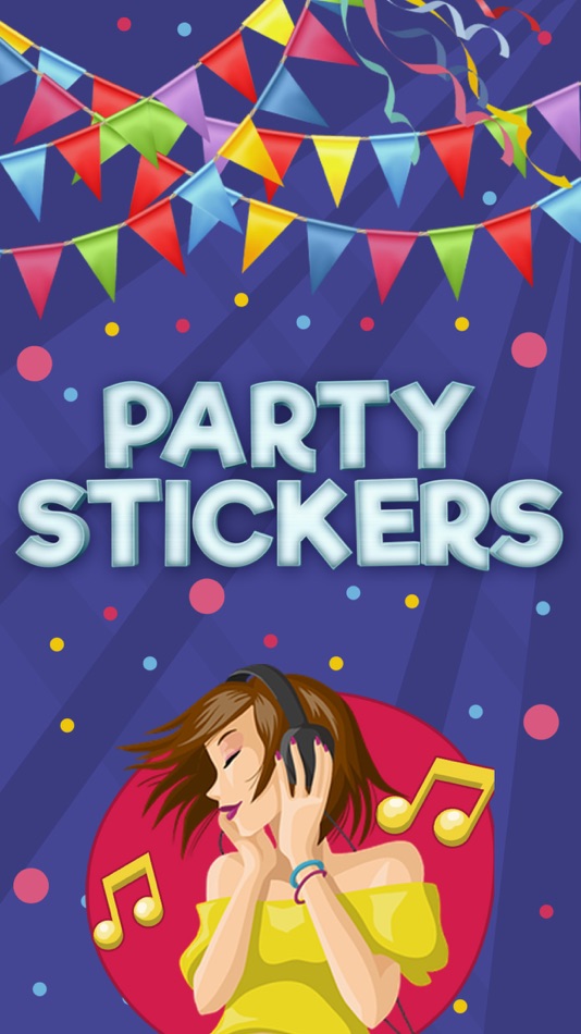 Party Time Stickers for iMessage – Fun.ny App - 1.0 - (iOS)