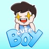 Cute Boy Emoji Stickers icon