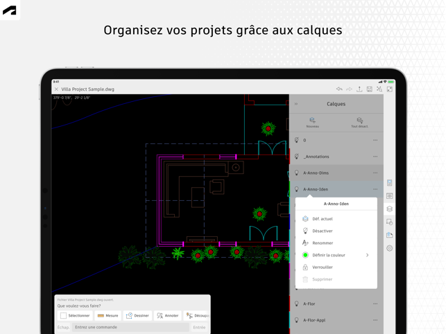 ‎AutoCAD Capture d'écran