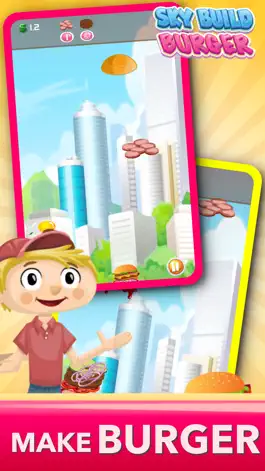 Game screenshot Sky Build Burger Tower 2 Block Game (Free) apk