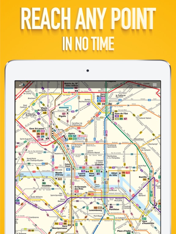 Screenshot #5 pour Paris Metro Map.