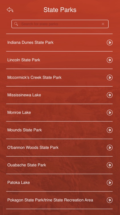 Indiana State Parks, Trails & Campgrounds
