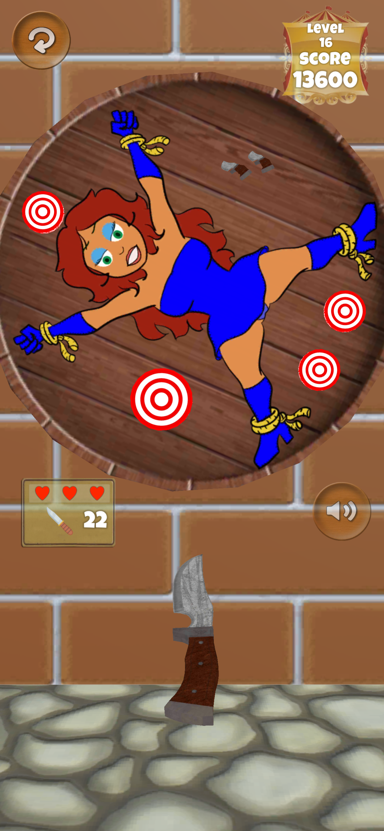 Classic Knife Throwing Game screenshot 3
