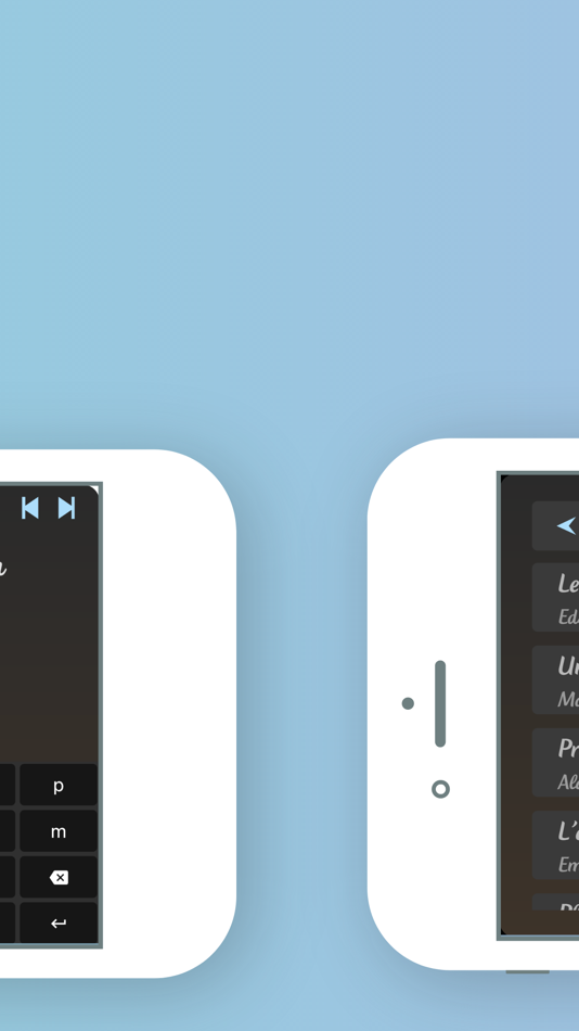 #6. iDictée (iOS) 由: Eric MILLET