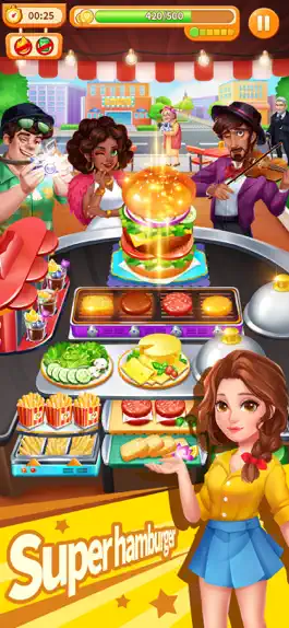 Game screenshot My Burger Stand - food games mod apk