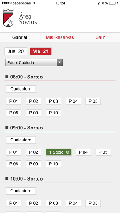 Screenshot #2 pour Club Tenis Pamplona