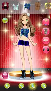 dress up anime cute girls games screenshot #3 for iPhone