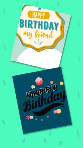 Game screenshot Happy birthday greeting cards – Create stickers hack