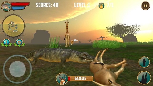 Wild Angry Crocodile Simulator 3D(圖3)-速報App