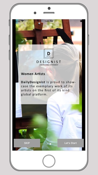 DailyDesignist Artists Screenshot