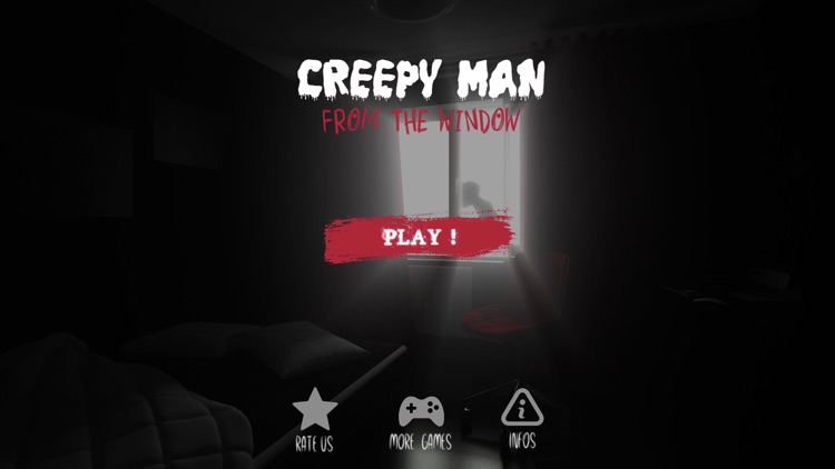 Creepy Man From The Window