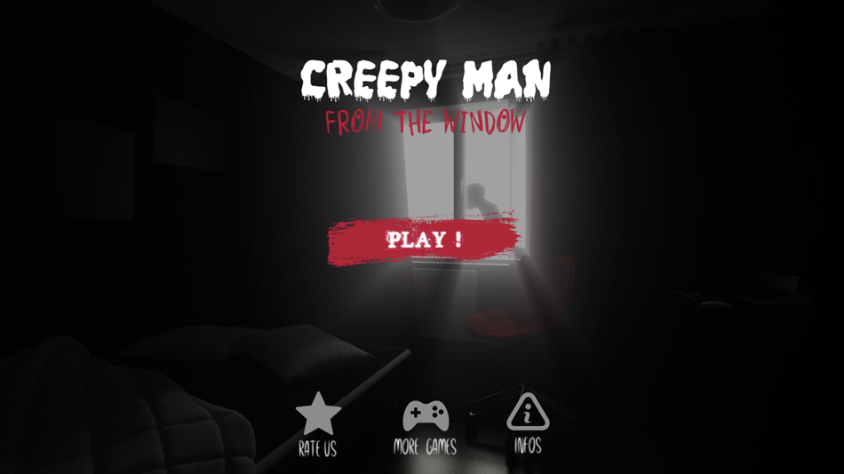 #3. Creepy Man From The Window (iOS) 由: ABDELAZIZ MAALMI