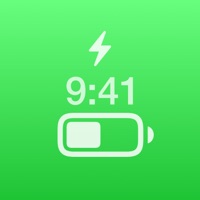 Charge Time Battery  Clock