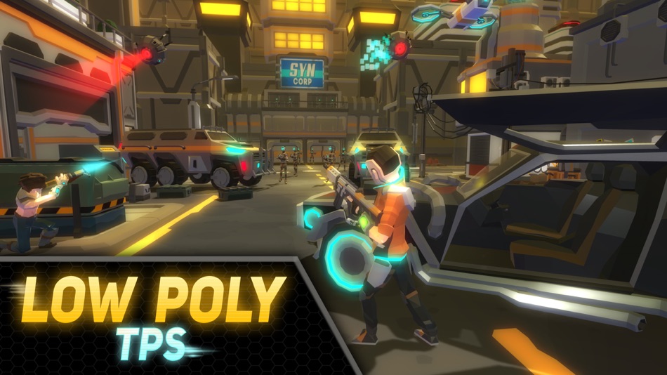 #6. Cyber Gangster Polygon (iOS) 由: Vipera Games sp. z o.o.