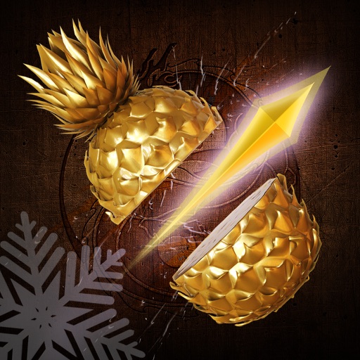 Fruit Slicing Challenges Ninja - Christmas version iOS App