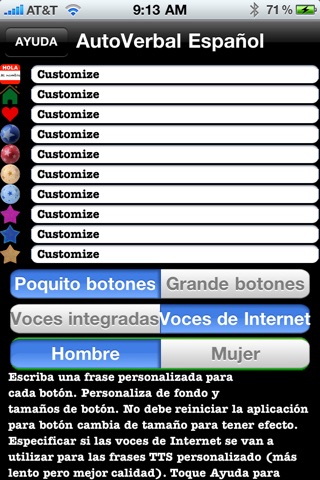 AutoVerbal Español screenshot 2